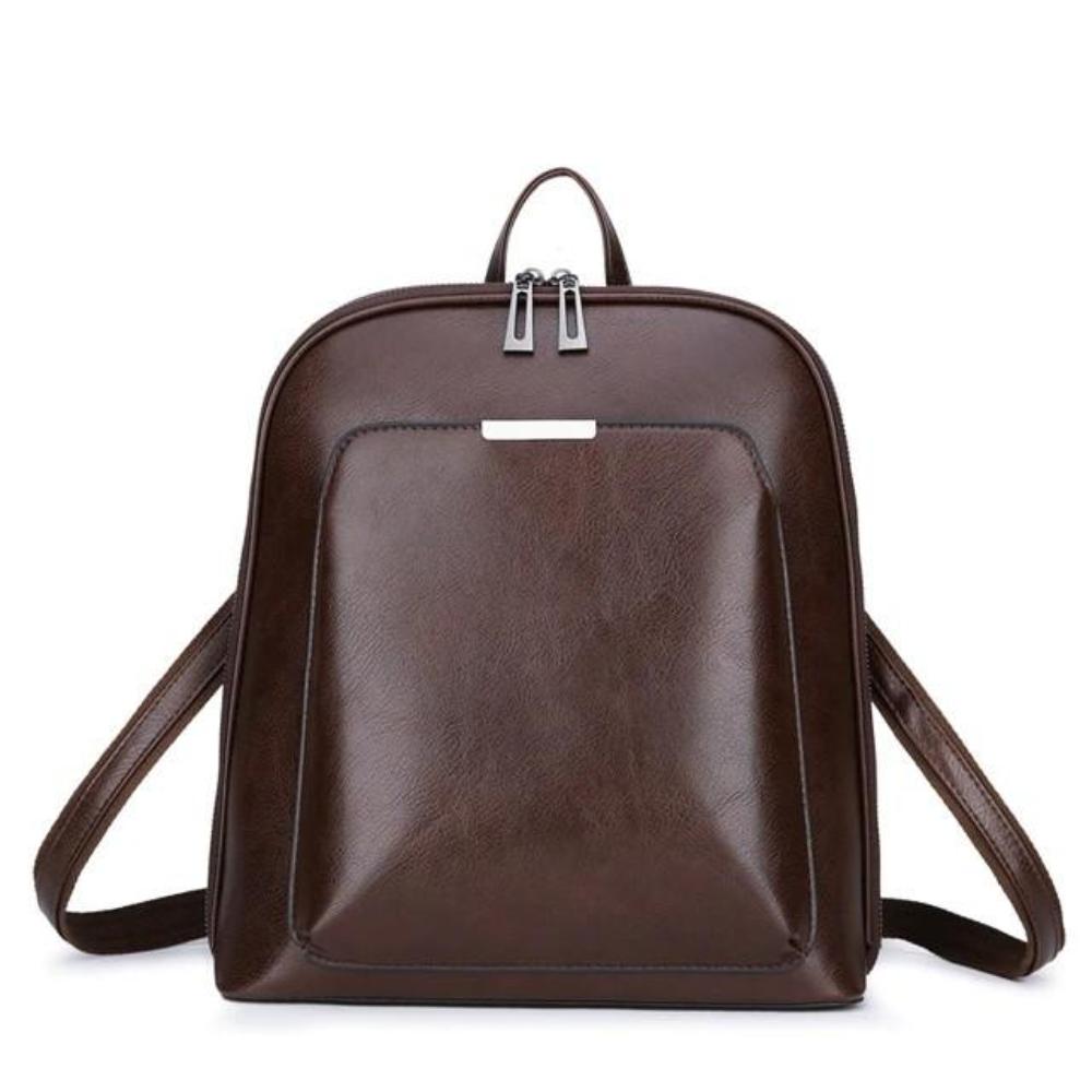 Klasický batoh s dvojitým zipem - elegantní design