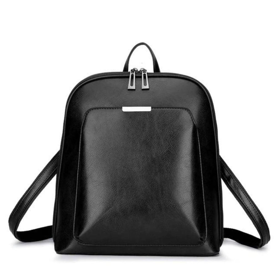 Klasický batoh s dvojitým zipem - elegantní design