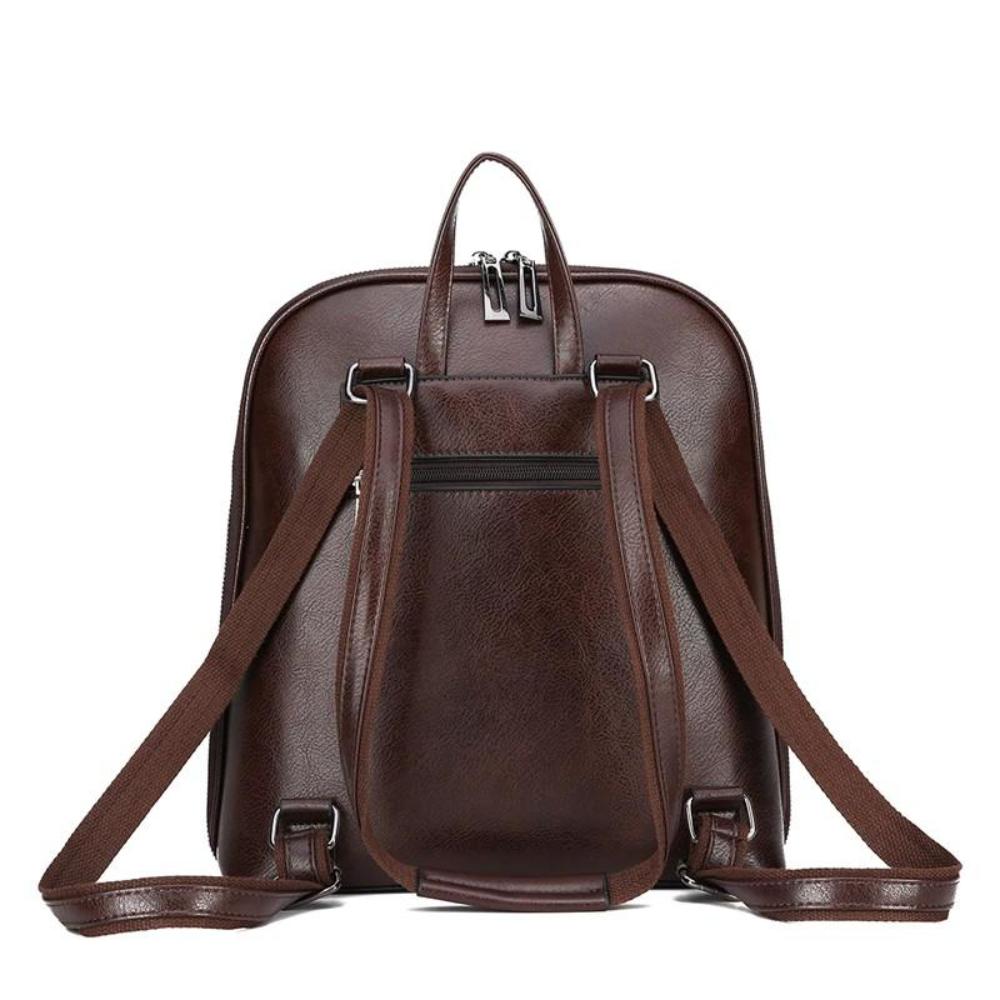 Klasický batoh s dvojitým zipem - elegantní design