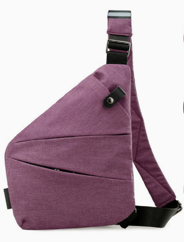 Crossbody taška proti krádeži