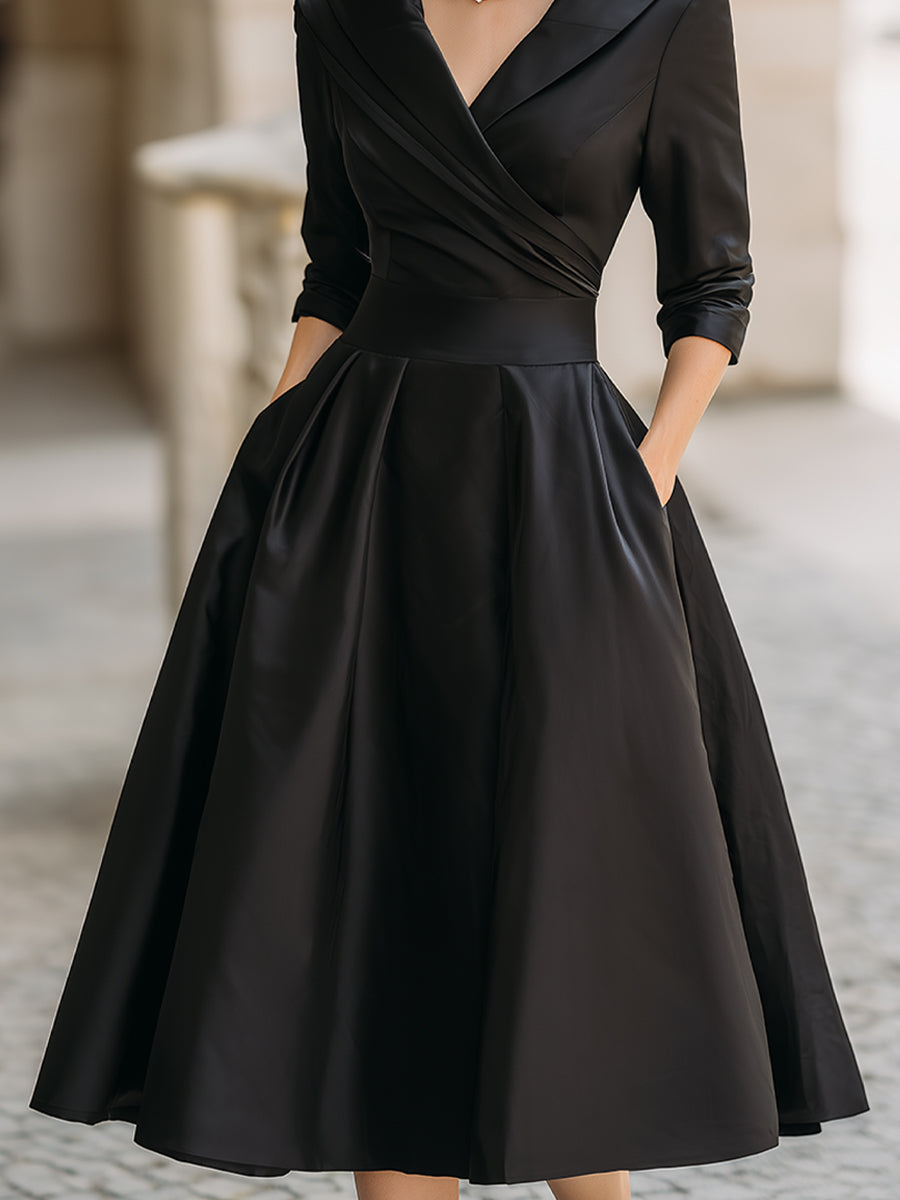 Dharmay | Elegantní midi šaty