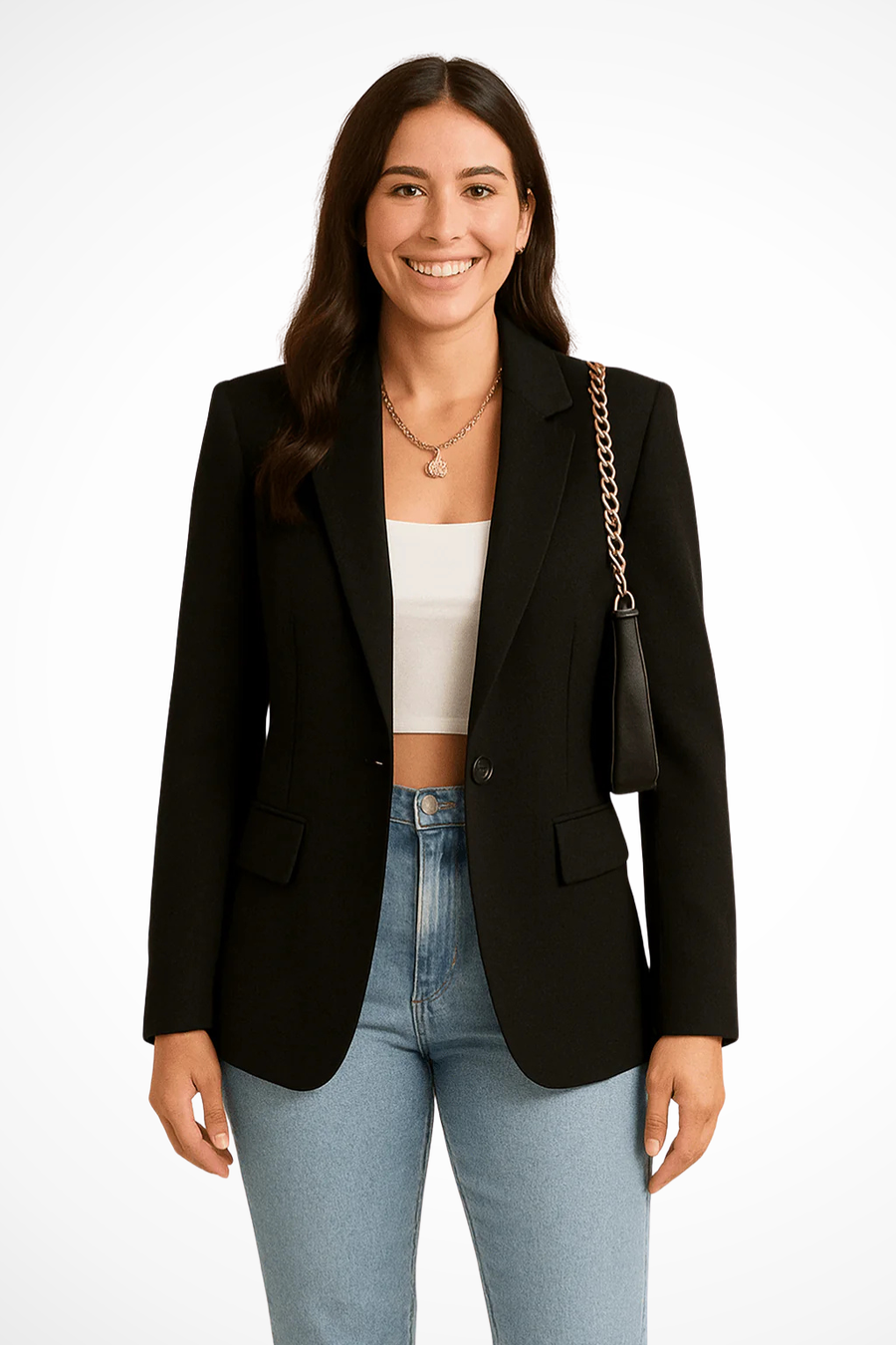 Chic And Elegant Woman's Blazer