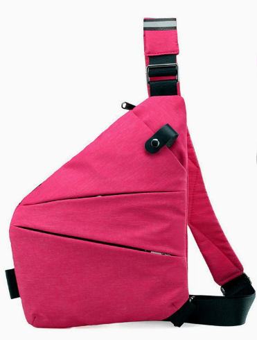 Crossbody taška proti krádeži