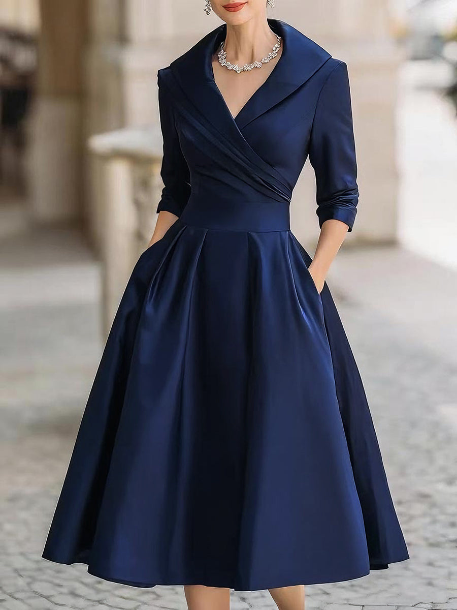 Dharmay | Elegantní midi šaty