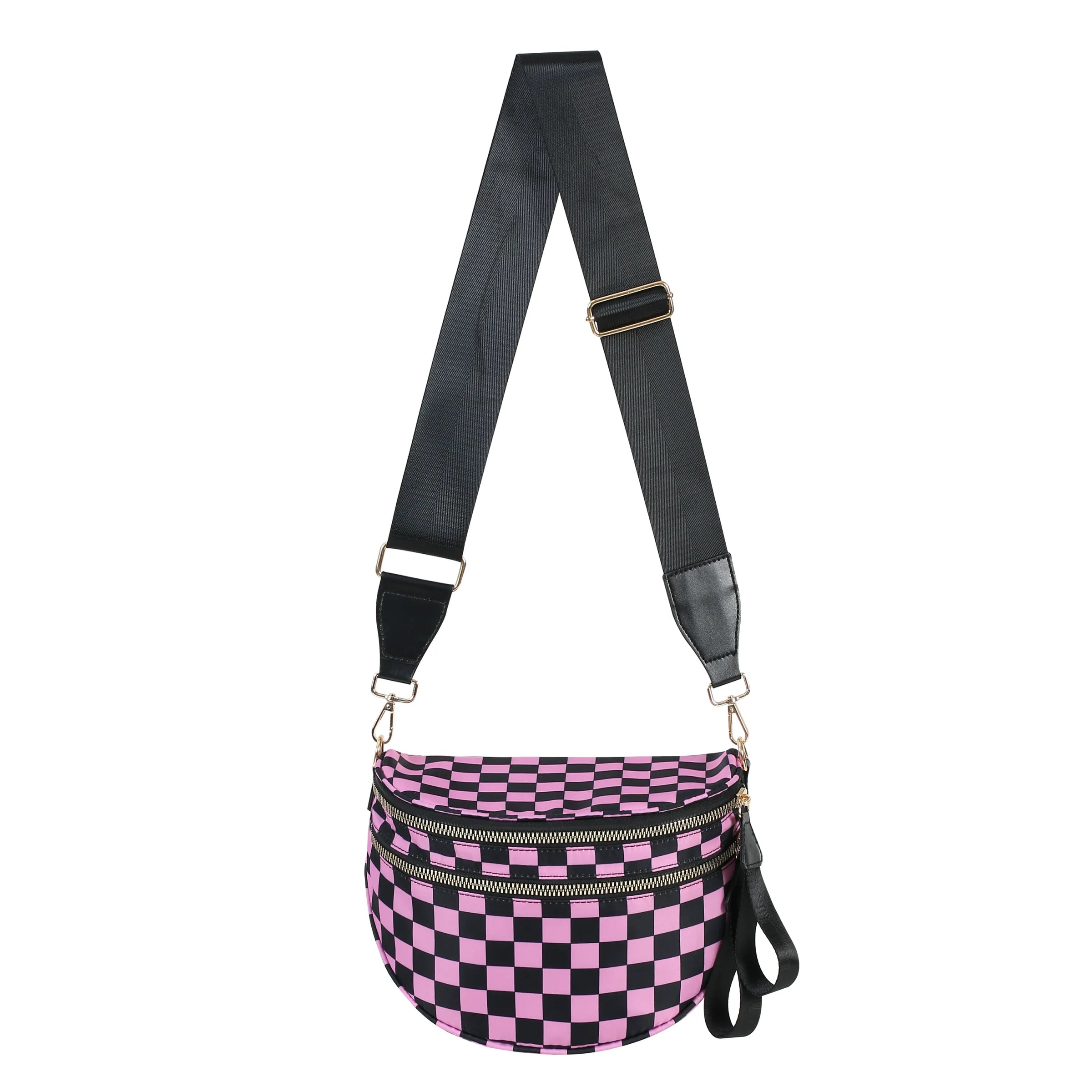 GoFree - The Roomiest Crossbody (Checkered)