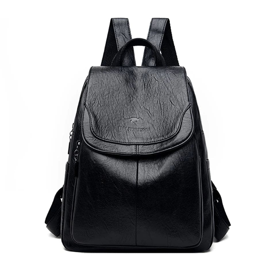 Eda | Kožený batoh proti krádeži