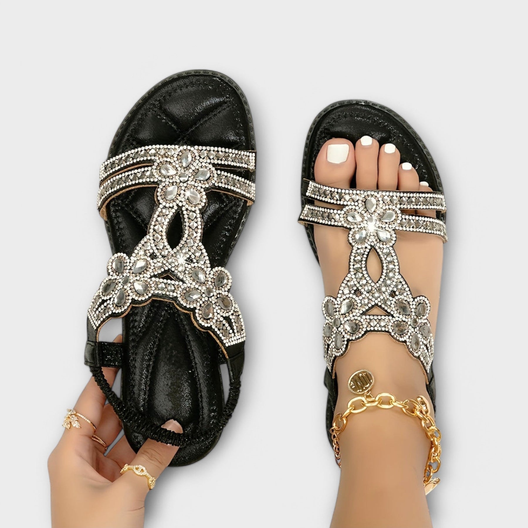Rosalie - Ortopedické sandály v boho stylu