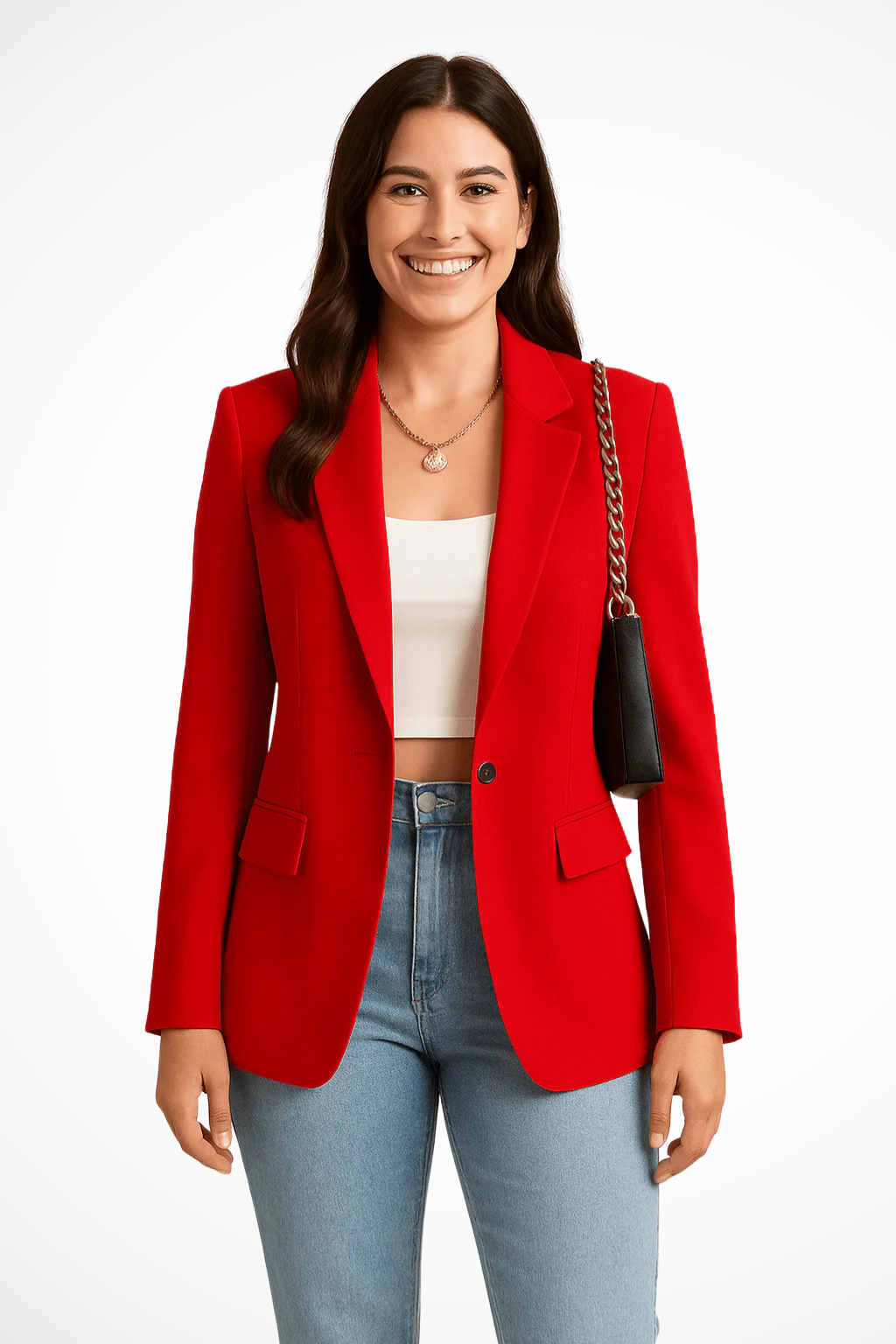 Chic And Elegant Woman's Blazer