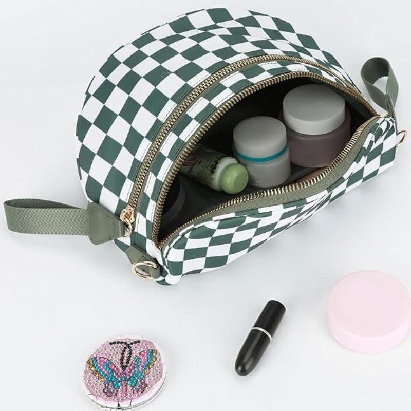 GoFree - The Roomiest Crossbody (Checkered)