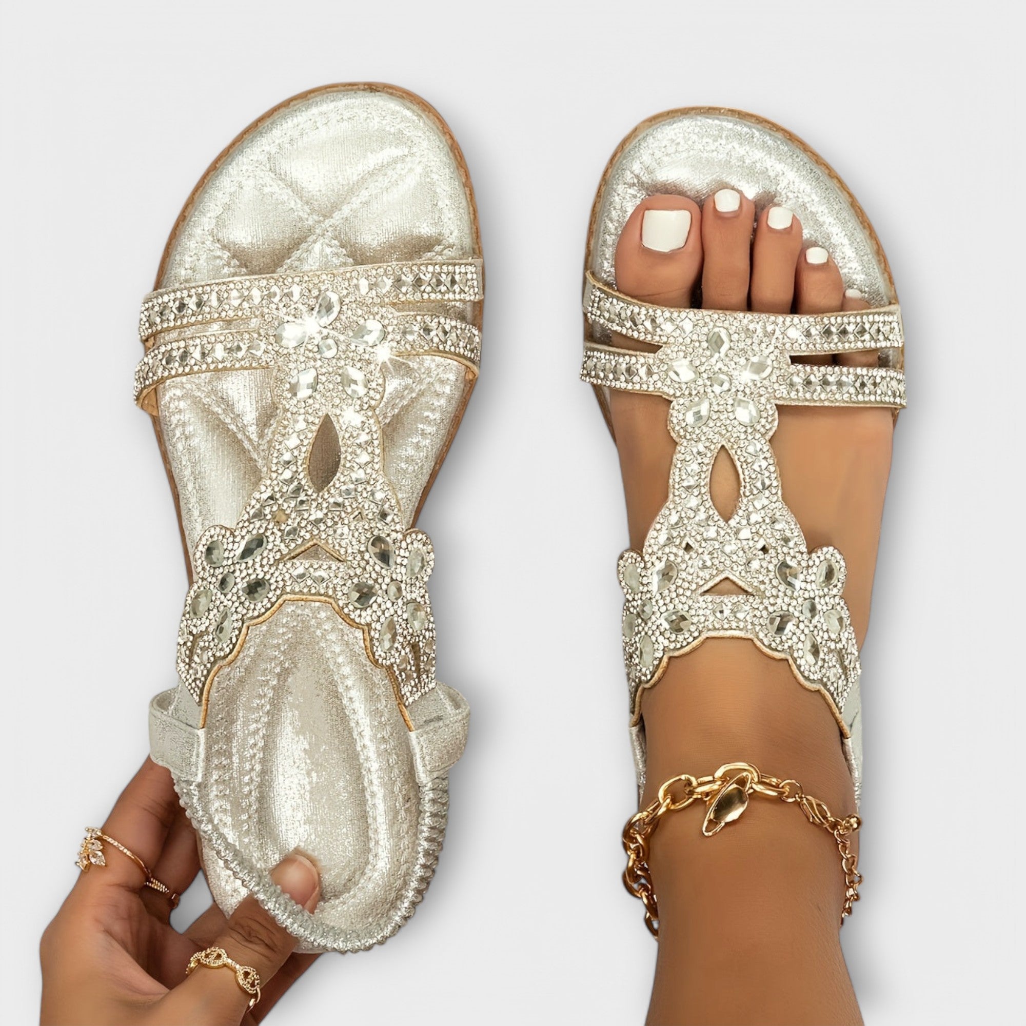 Rosalie - Ortopedické sandály v boho stylu