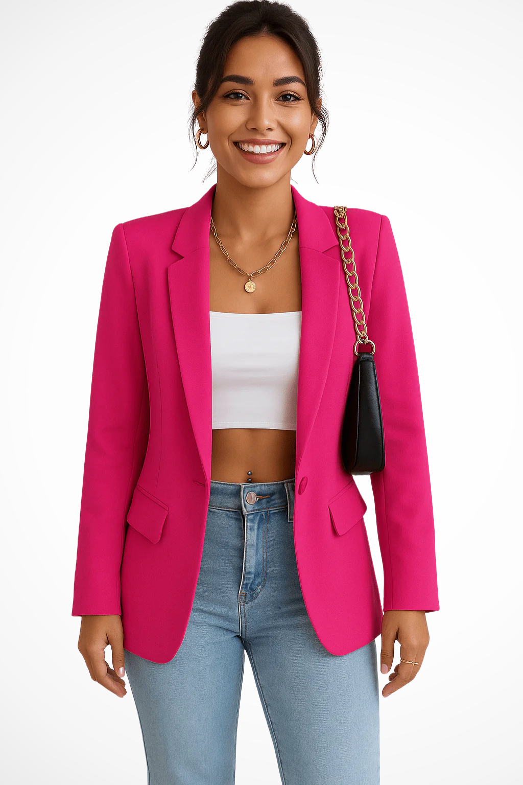 Chic And Elegant Woman's Blazer