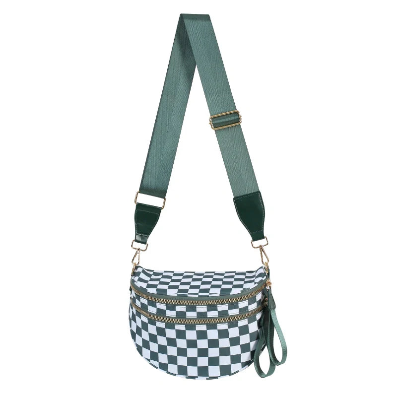 GoFree - The Roomiest Crossbody (Checkered)