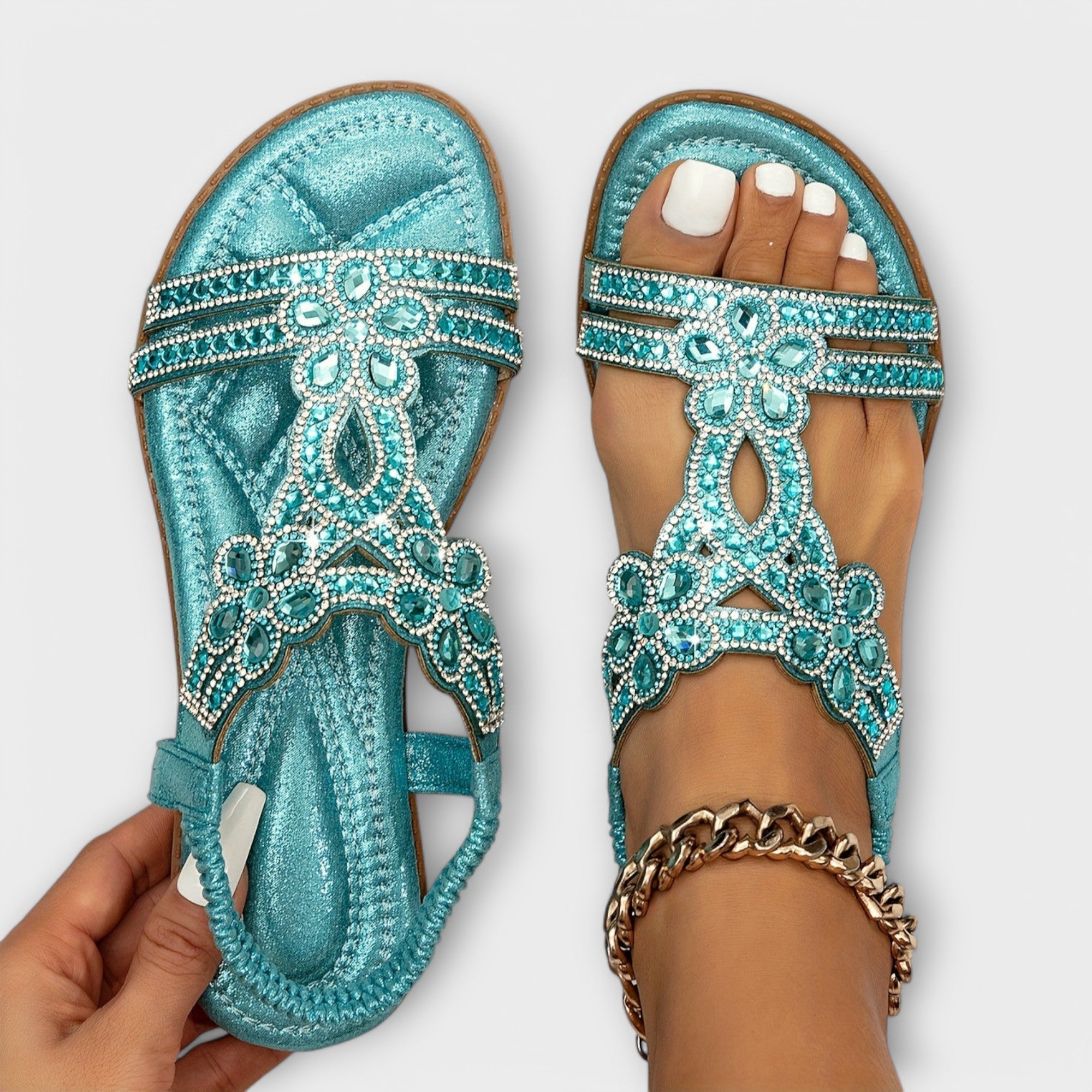 Rosalie - Ortopedické sandály v boho stylu