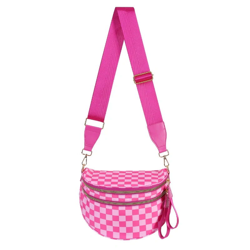 GoFree - The Roomiest Crossbody (Checkered)