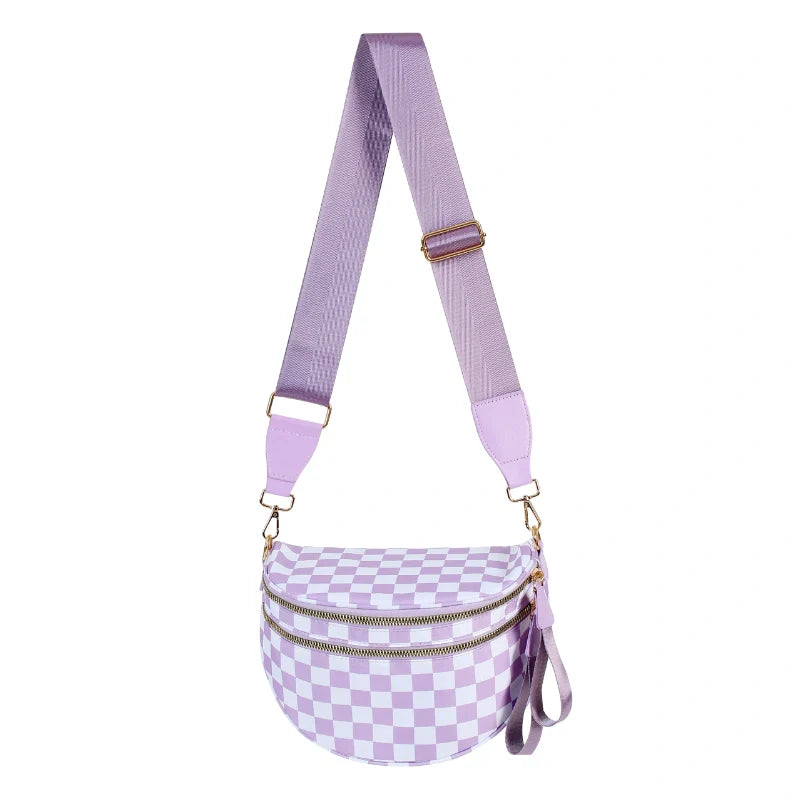 GoFree - The Roomiest Crossbody (Checkered)