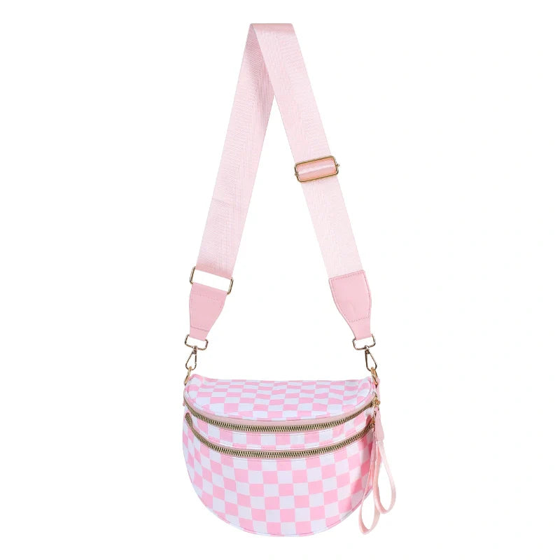 GoFree - The Roomiest Crossbody (Checkered)