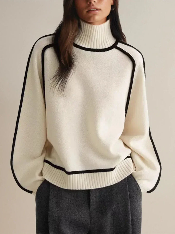 Evie™ – Elegant Turtleneck Sweater for Timeless Sophistication
