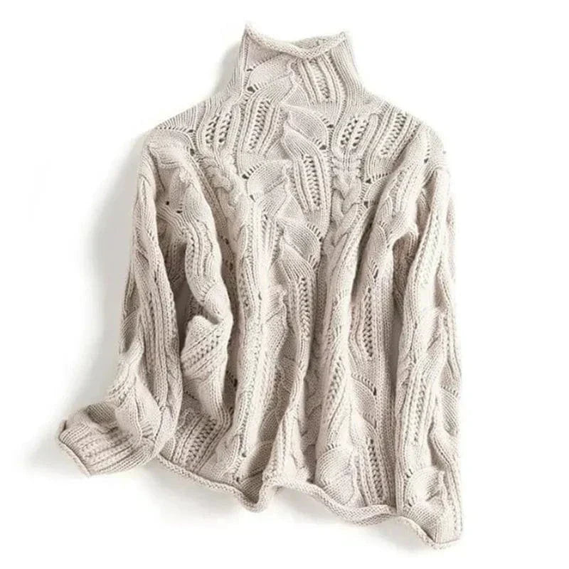 Valentina™ – Turtleneck Sweater for Effortless Sophistication