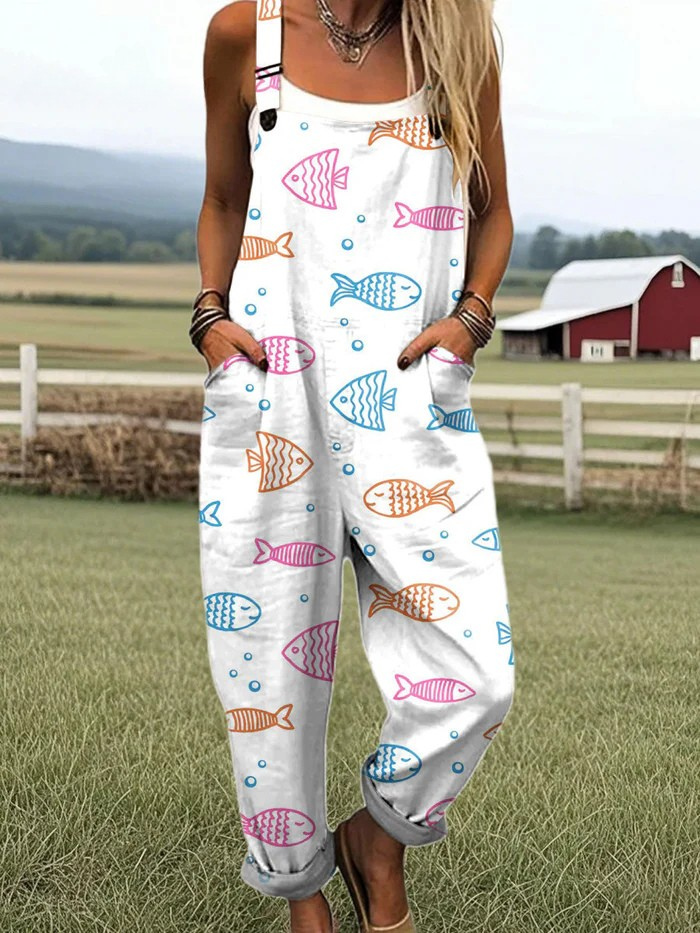 Jumpsuit Ocean Whimsy