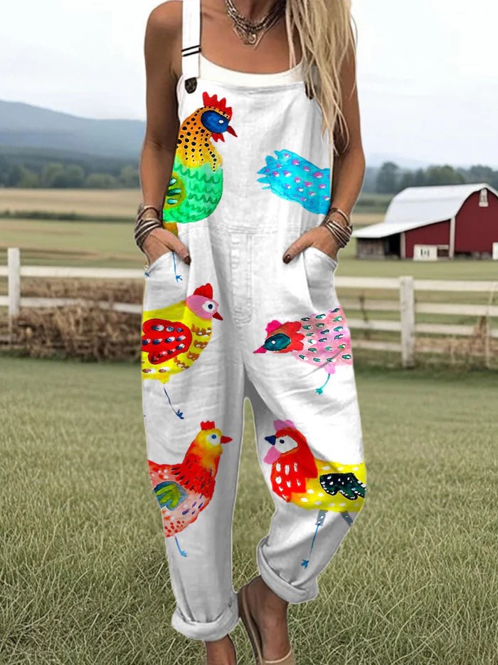 Overal Barnyard Bloom