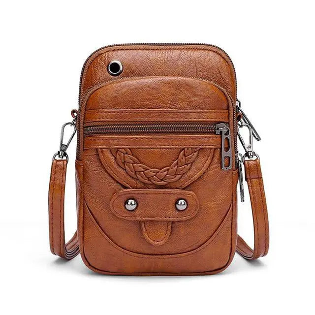 Alva | Kožená crossbody taška