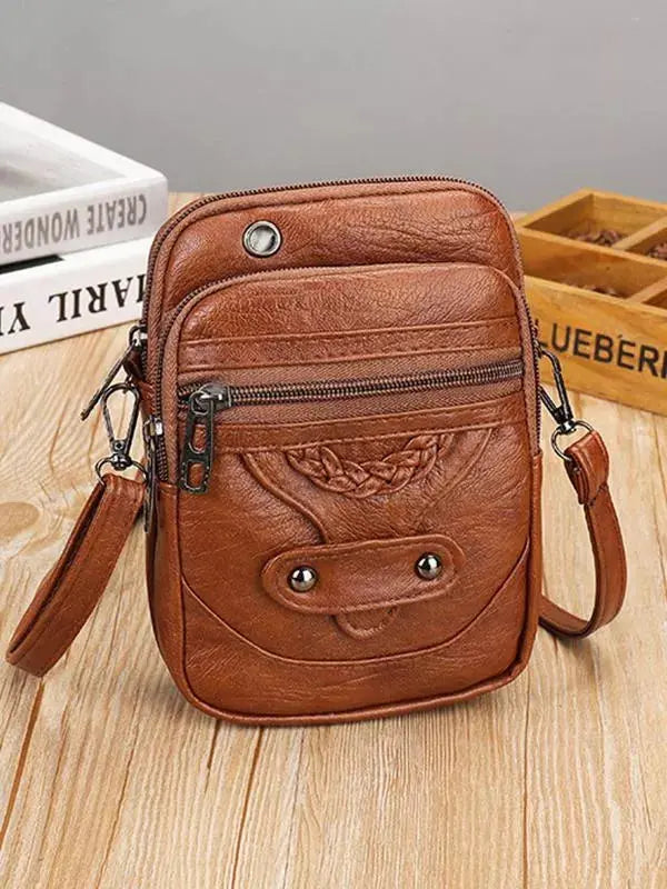 Alva | Kožená crossbody taška