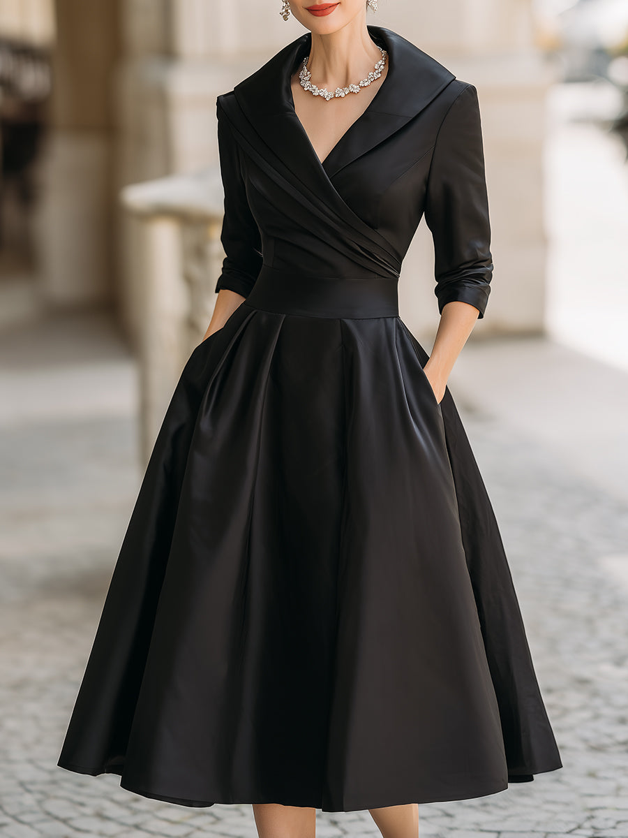 Dharmay | Elegantní midi šaty