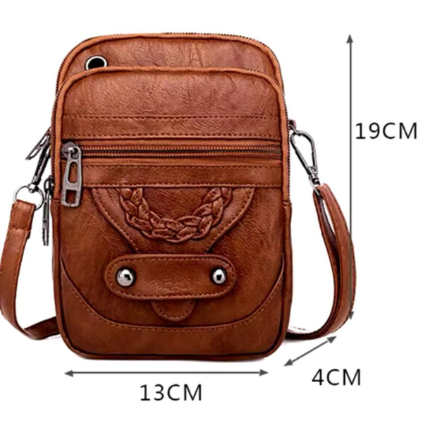 Alva | Kožená crossbody taška